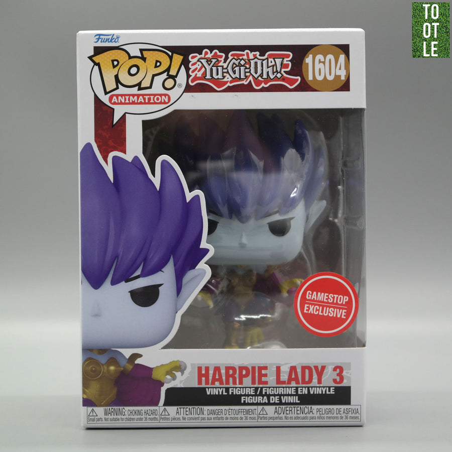 HARPIE LADY 3 1604 Gamestop Exclusive YuGiOh! Funko Pop Animation Tootle Ph