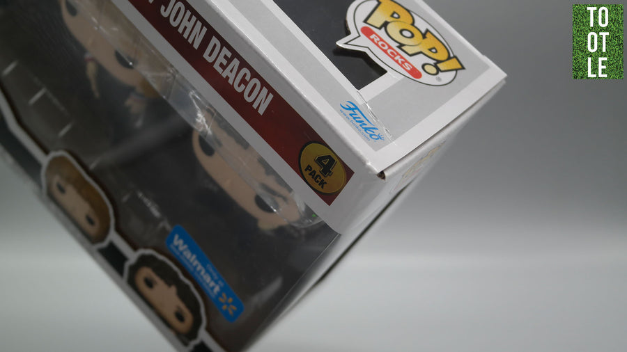 Queen 4 Pack Mercury May Taylor Deacon Walmart Exclusive Funko Pop Rocks Tootle ph NEAR MINT