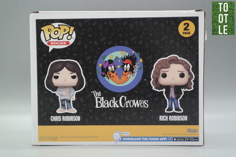 The Black Crowes 2 pack Chris & Rich Robinson Funko Pop Rocks Tootle ph NEAR MINT