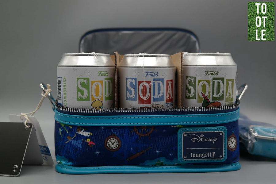 VINYL SODA 6-PACK Peter Pan With Cooler LIMITED EDITION 12,000 pcs only Tootle ph