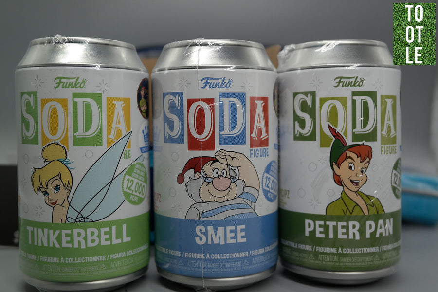 VINYL SODA 6-PACK Peter Pan With Cooler LIMITED EDITION 12,000 pcs only Tootle ph