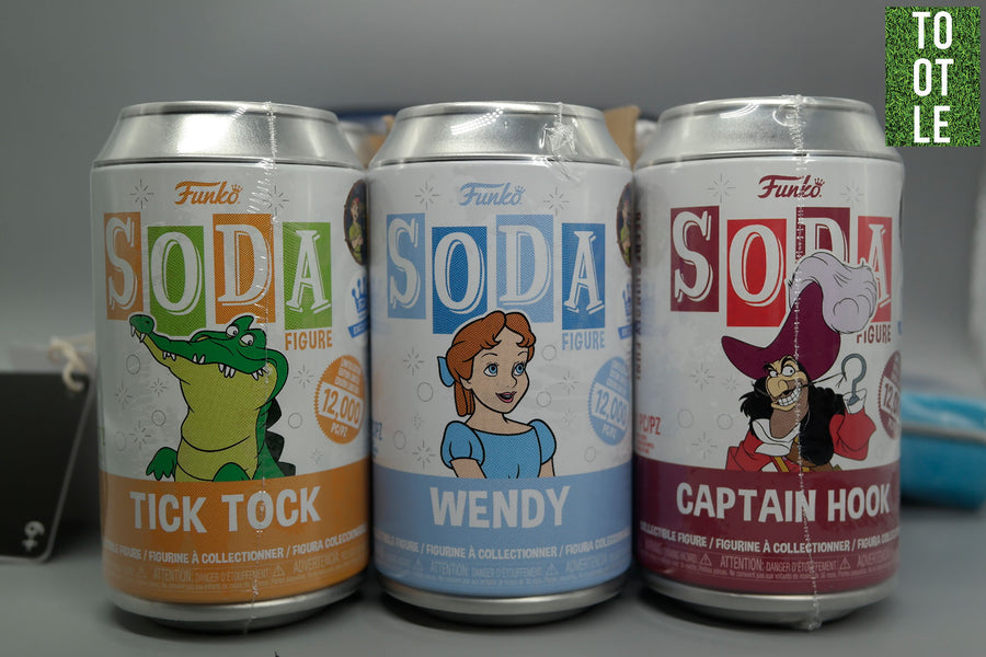VINYL SODA 6-PACK Peter Pan With Cooler LIMITED EDITION 12,000 pcs only Tootle ph