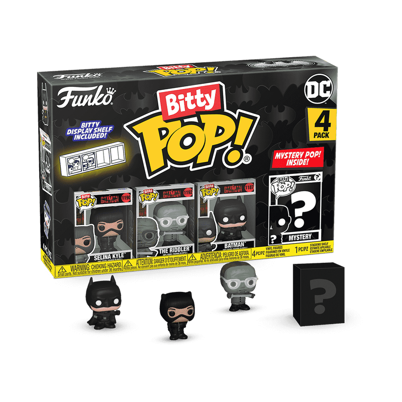 BITTY POP DC Batman 85th Anniversary 4-Pack Series 1 to 4 Funko Bitty Pop Tootle ph