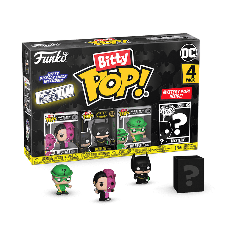 BITTY POP DC Batman 85th Anniversary 4-Pack Series 1 to 4 Funko Bitty Pop Tootle ph