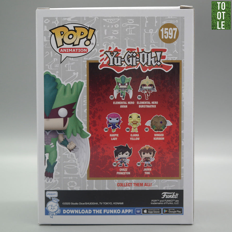 ELEMENTAL HERO AVIAN 1597 YuGiOh! Funko Pop Animation Tootle Ph