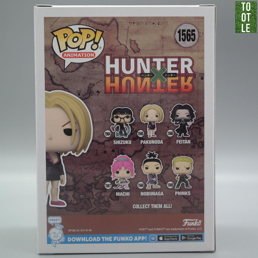 PAKUNODA 1565 Hunter x Hunter Funko Pop Animation Tootle Ph