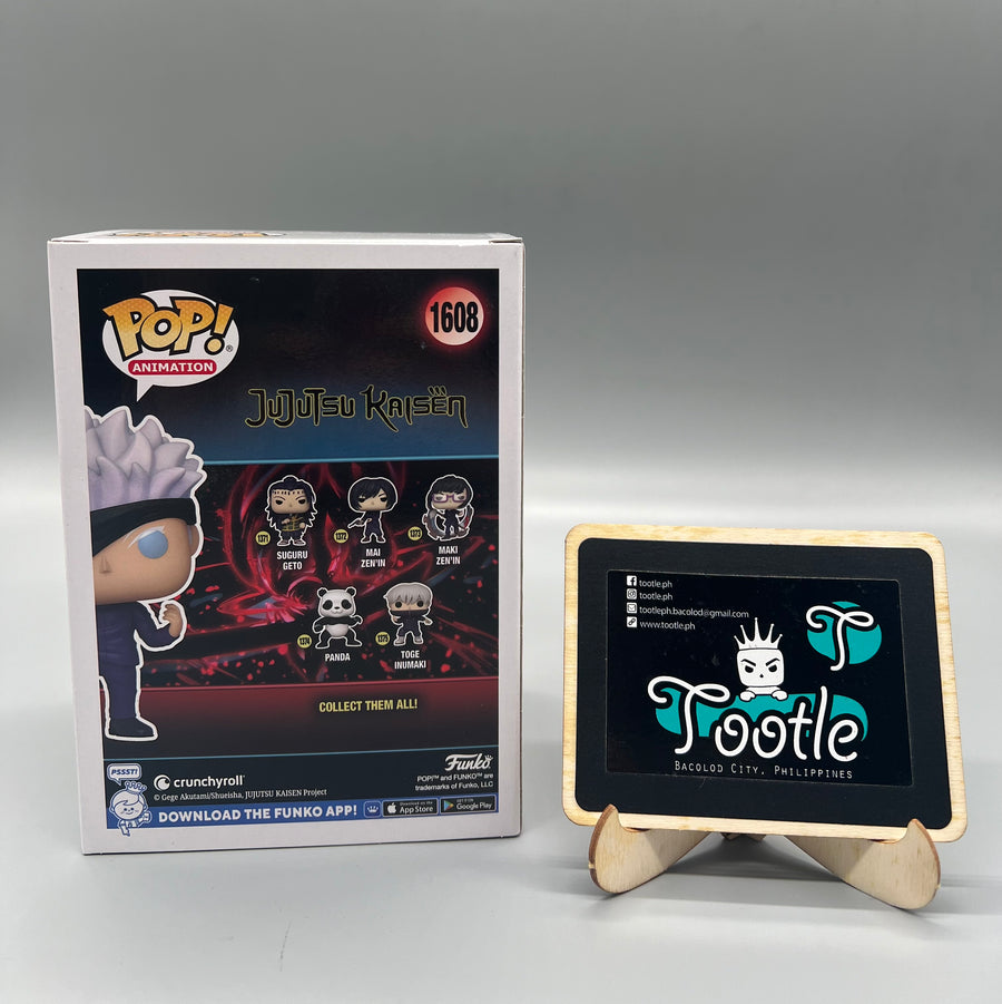 SATURO GOJO 1608 2024 Summer Convention Limited Edition Jujutsu Kaisen Funko Pop Tootle Ph