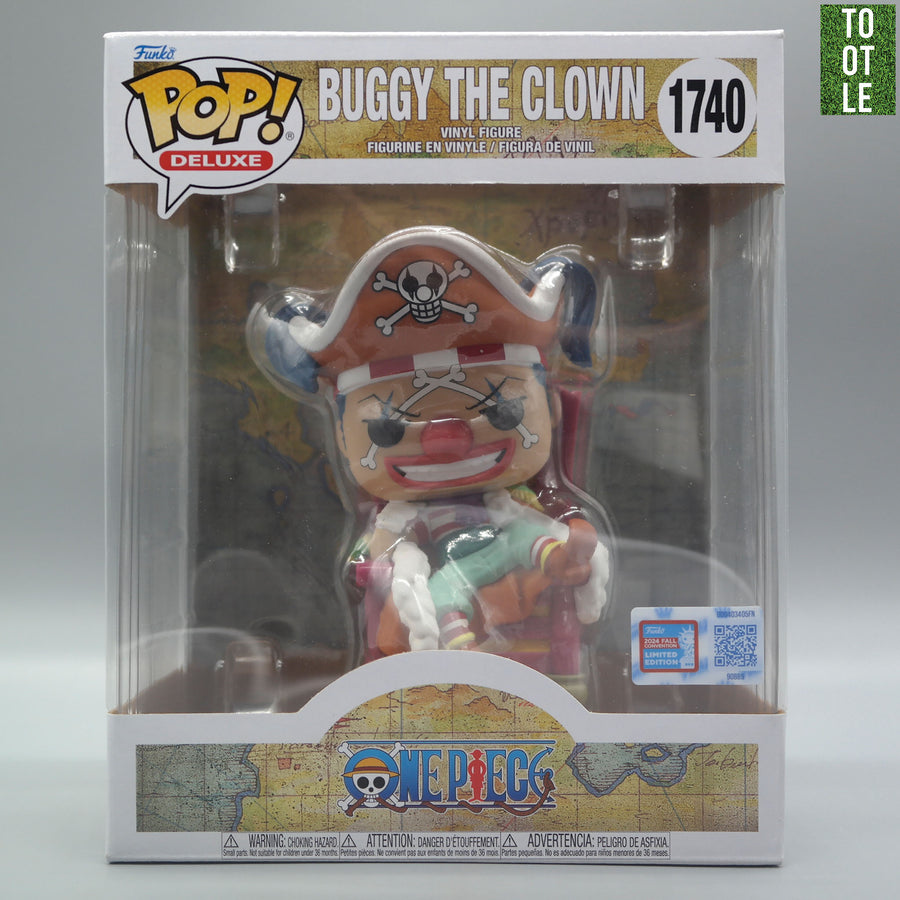 BUGGY THE CLOWN 1740 Fall Convention 2024 LE One Piece Funko Pop SUPER Pop 6 Inch Tootle ph