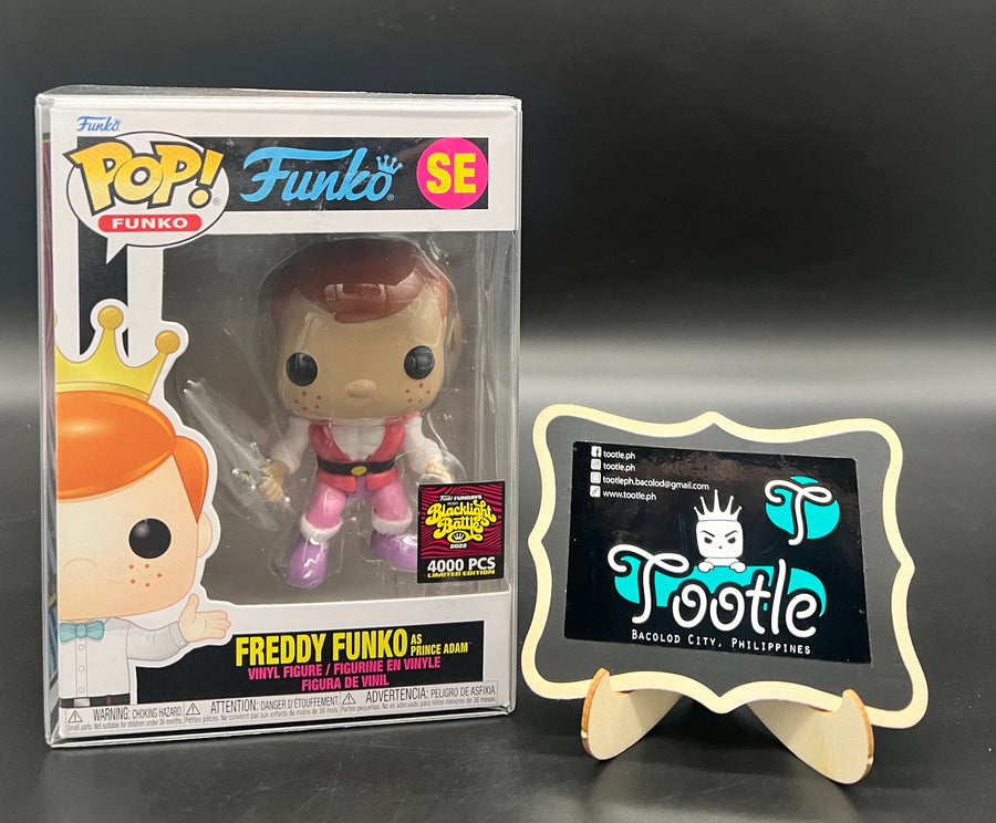 Freddy Funko as PRINCE ADAM BLACKLIGHT 2022 (4,000 pcs Limited Edition)