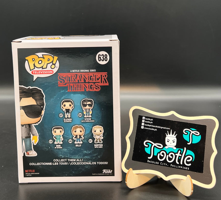 Funko Pop Television! Stranger Things 638 STEVE with sunglasses