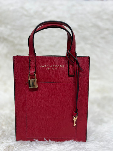 MARC JACOBS HAND BAG SAVVY RED HAND BAG