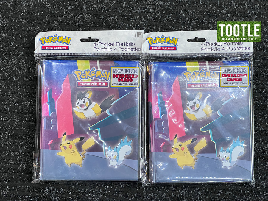 Pokemon Trading Card Game 4 Pocket Portfolio 4 Pochettes