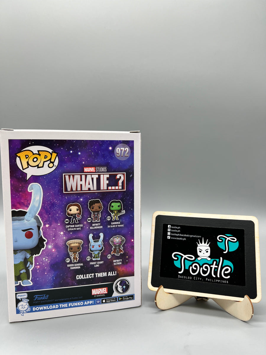 FROST GIANT LOKI 972 Marvel Studios WHAT IF...? Funko Pop Tootle ph