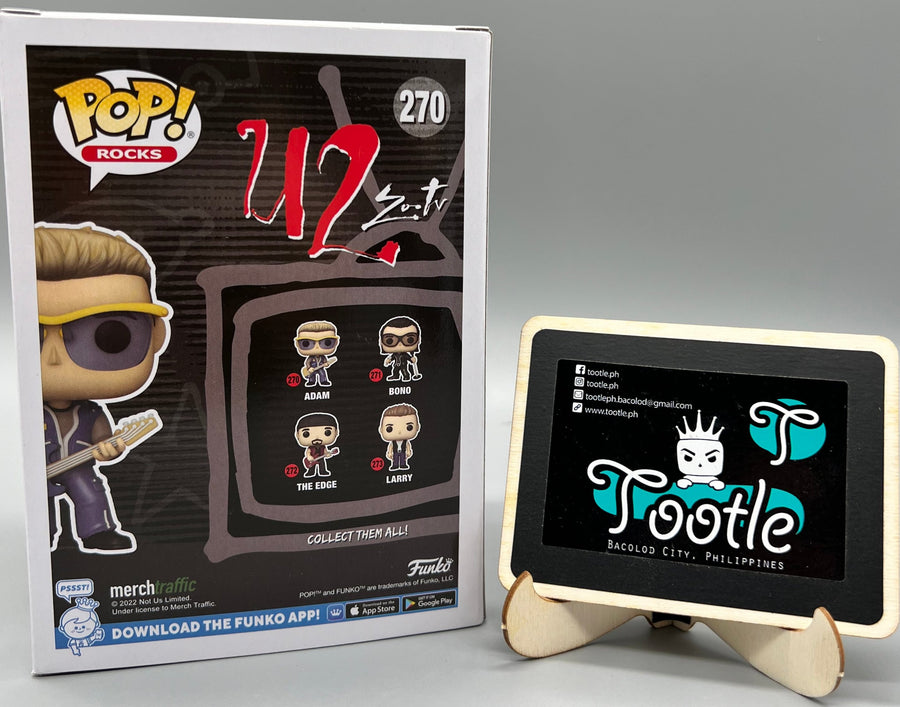 ADAM 270 U2 Zoo Tv Funko Pop Rocks Tootle ph