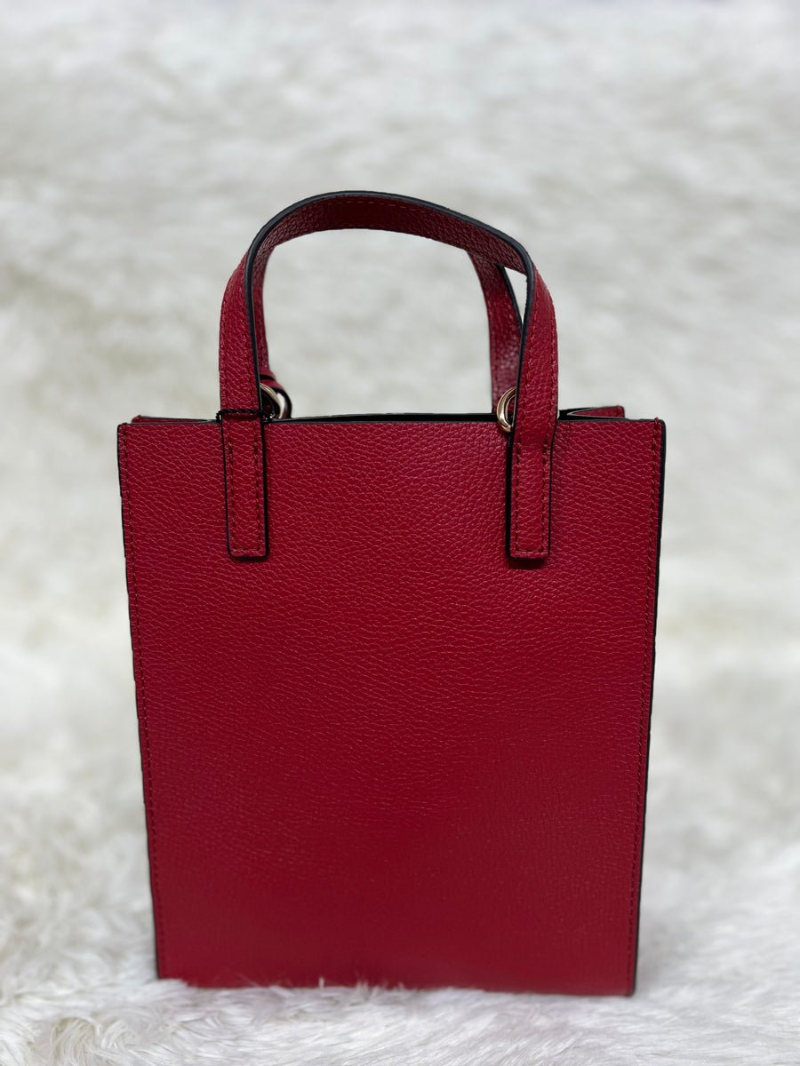 MARC JACOBS HAND BAG SAVVY RED HAND BAG