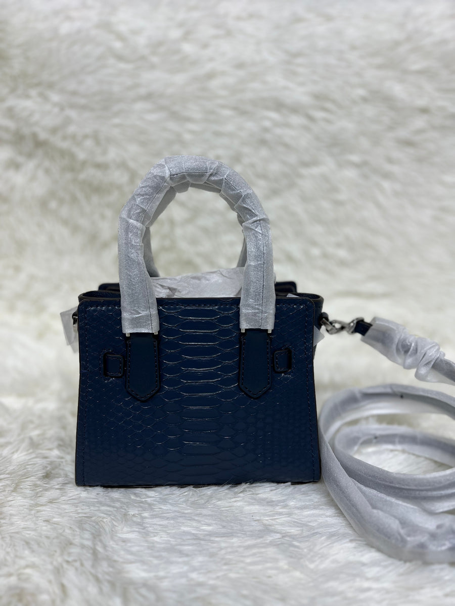 Michael Kors XS SATCHEL CROSSBODY IN BLUE