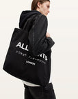 All Saints Underground Tote Bag  Black