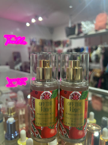 Bath and Bodyworks Off the Vines Fragrance Mist 75ml