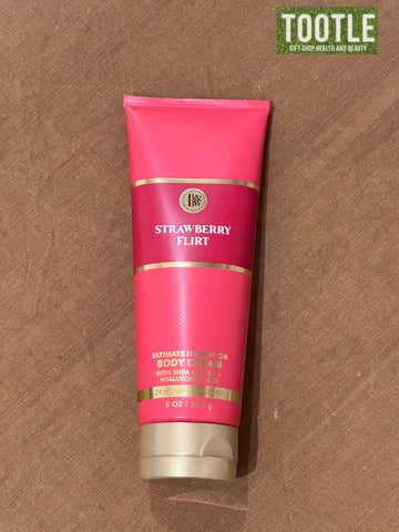 Bath and Bodyworks Strawberry Flirt Body Cream 226g