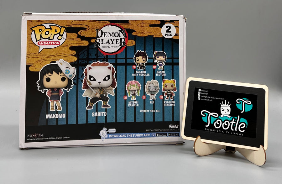 MAKOMO & SABITO 2 Pack Funko Exclusive 2023 Fall Convention LE  Funko Pop Animation Tootle Ph