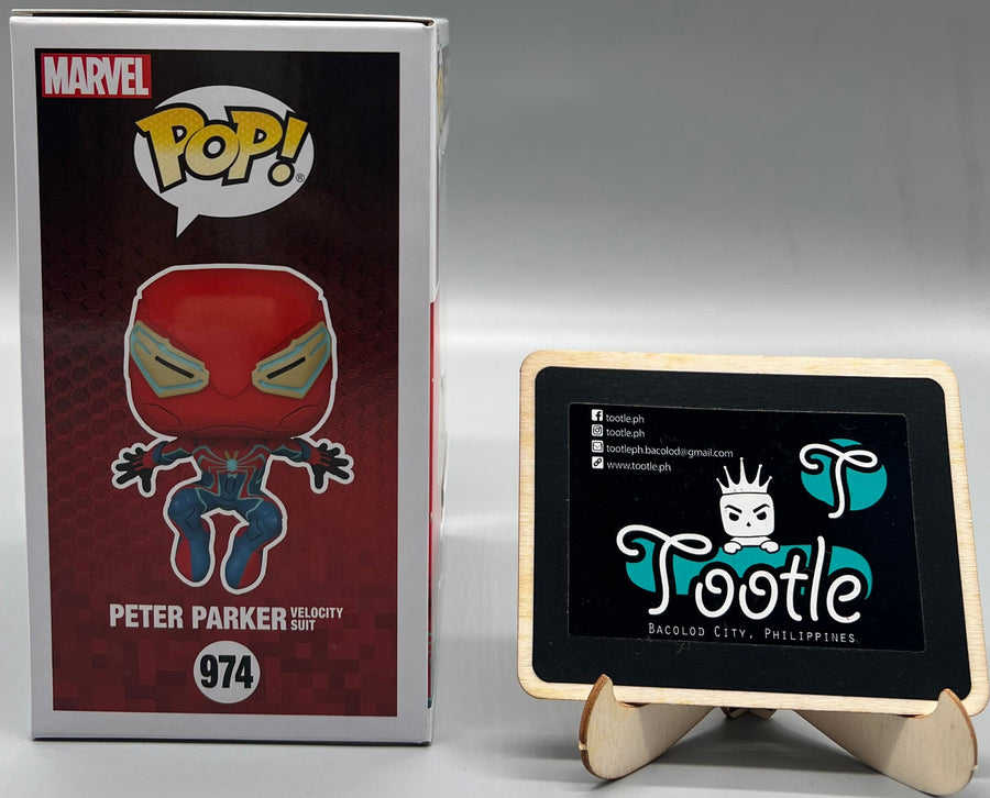 PETER PARKER  Velocity Suit 974 EE Exclusive GamerVerse  Spider Man Funko Pop Tootle Ph