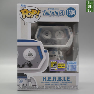H.E.R.B.I.E. 1504 SDCC 2025 LE The Fantastic 4 First Steps Funko Pop Animation Tootle Ph