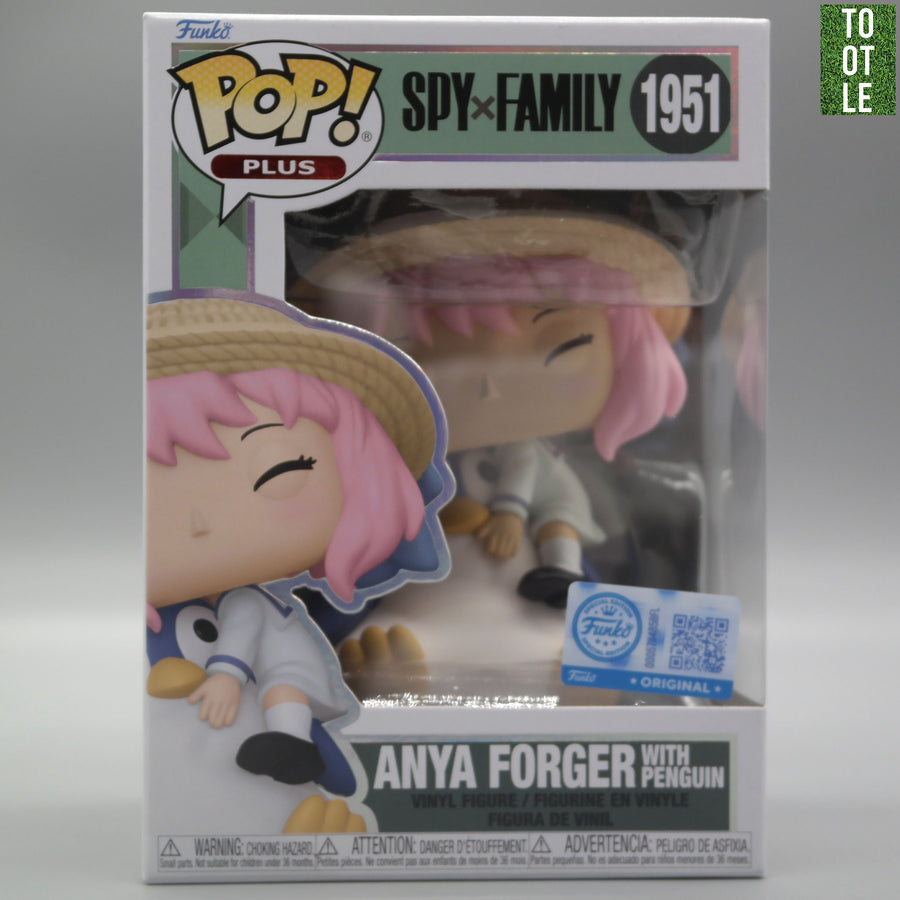 ANYA FORGER with Penguin 1951 Funko Special Edition SPY x FAMILY Funko Pop PLUS Tootle Ph