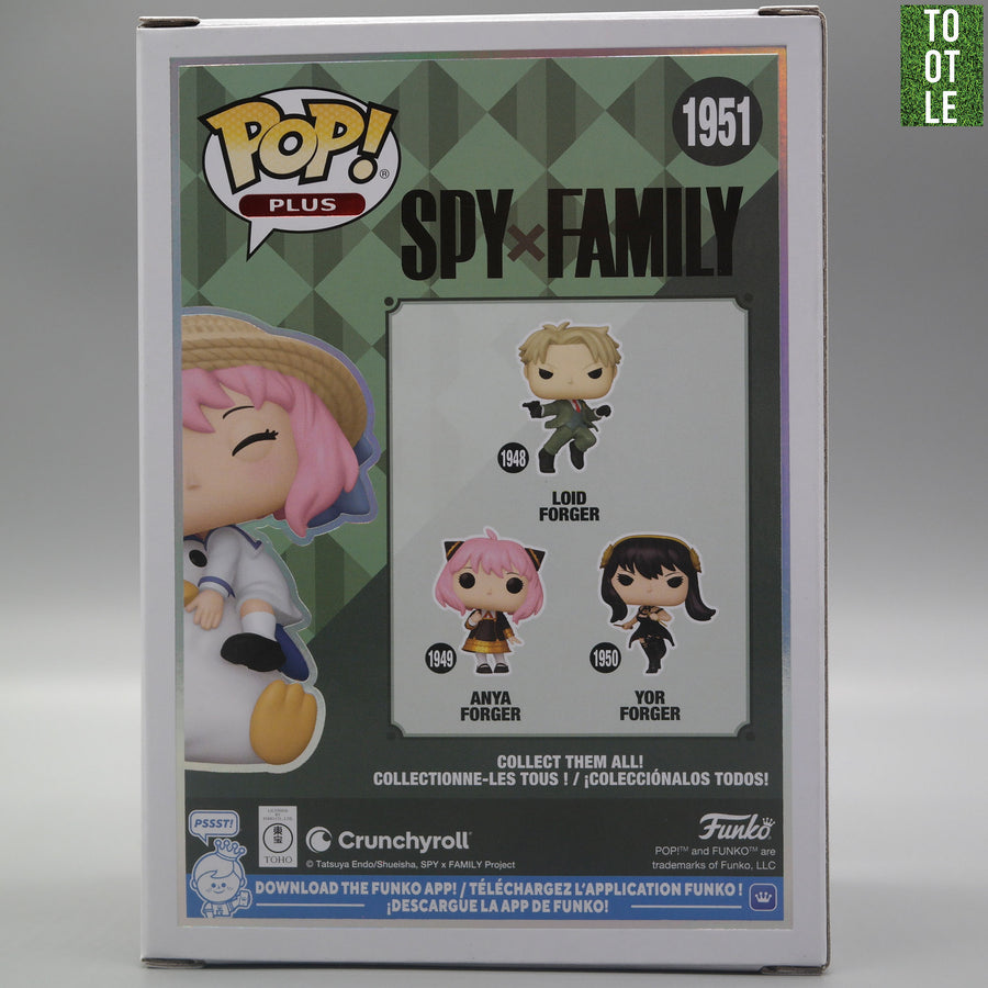 ANYA FORGER with Penguin 1951 Funko Special Edition SPY x FAMILY Funko Pop PLUS Tootle Ph