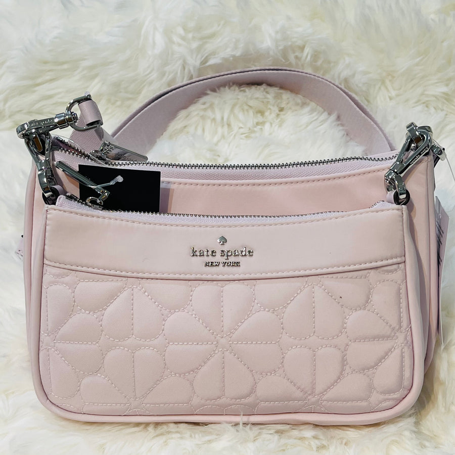 Kate Spade Duet Quilted Fabric Small Crossbody