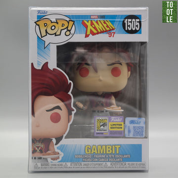 GAMBIT 1505 SDCC 2025 Limited Edition Marvel X-MEN '97 Funko Pop Tootle Ph