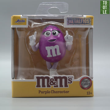 Jada M&M'S Purple Character 3" Figure DIECAST M&M Metalfigs Collectible Tootle Ph