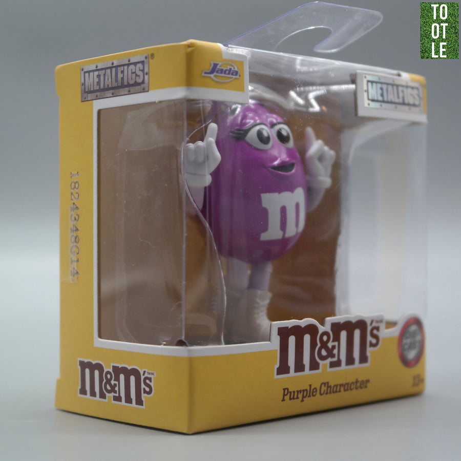 Jada M&M'S Purple Character 3" Figure DIECAST M&M Metalfigs Collectible Tootle Ph