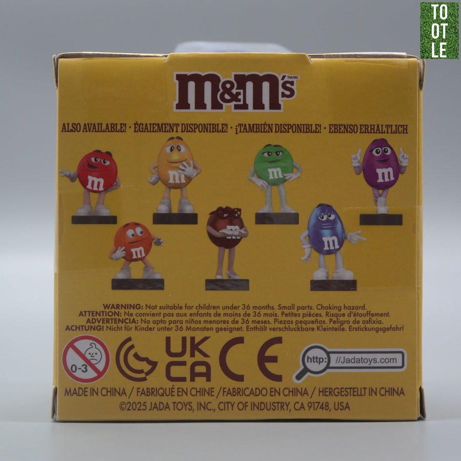 Jada M&M'S Purple Character 3" Figure DIECAST M&M Metalfigs Collectible Tootle Ph