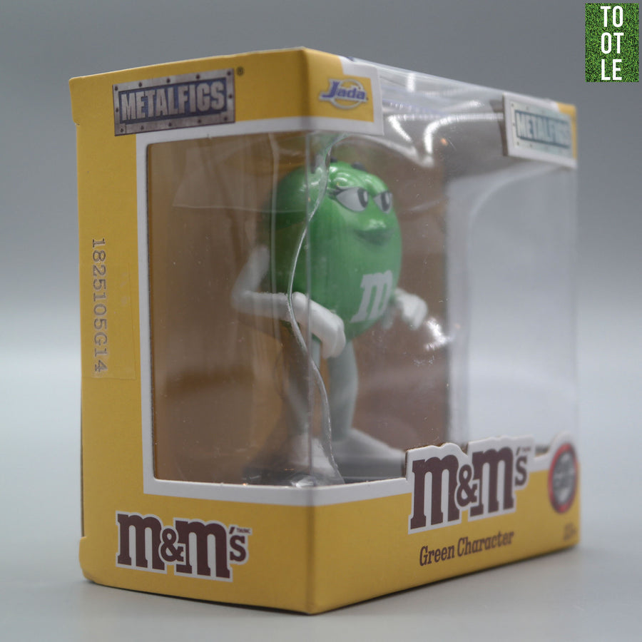 Jada M&M'S Green Character 3" Figure DIECAST M&M Metalfigs Collectible Tootle Ph