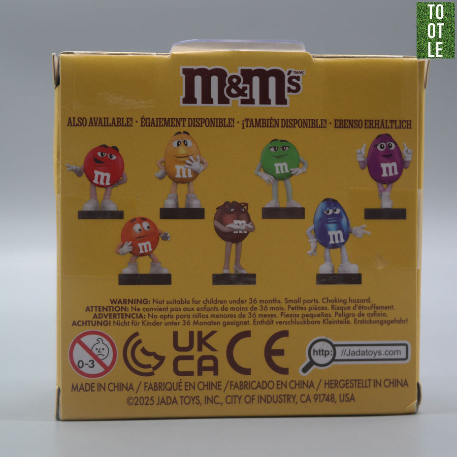 Jada M&M'S Green Character 3" Figure DIECAST M&M Metalfigs Collectible Tootle Ph