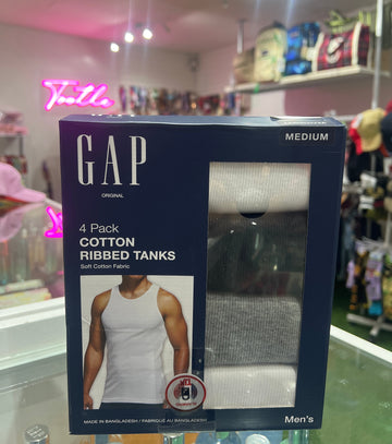 GAP Cotton Ribbed Tanks 4 Pack