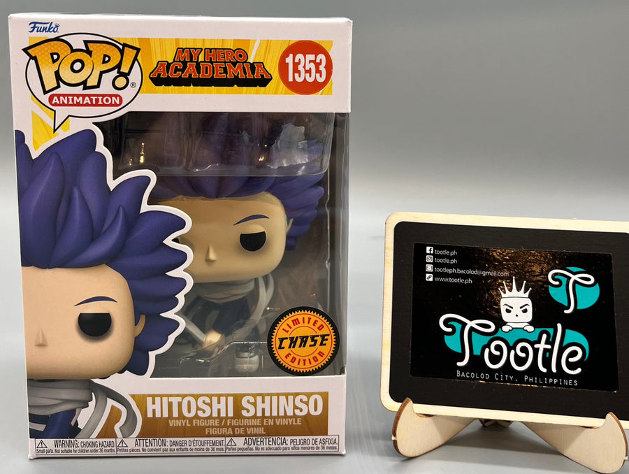 Hitoshi Shinso My Hero Academia Limited Chase Edition 1353 Funko Pop Animation Tootle Ph