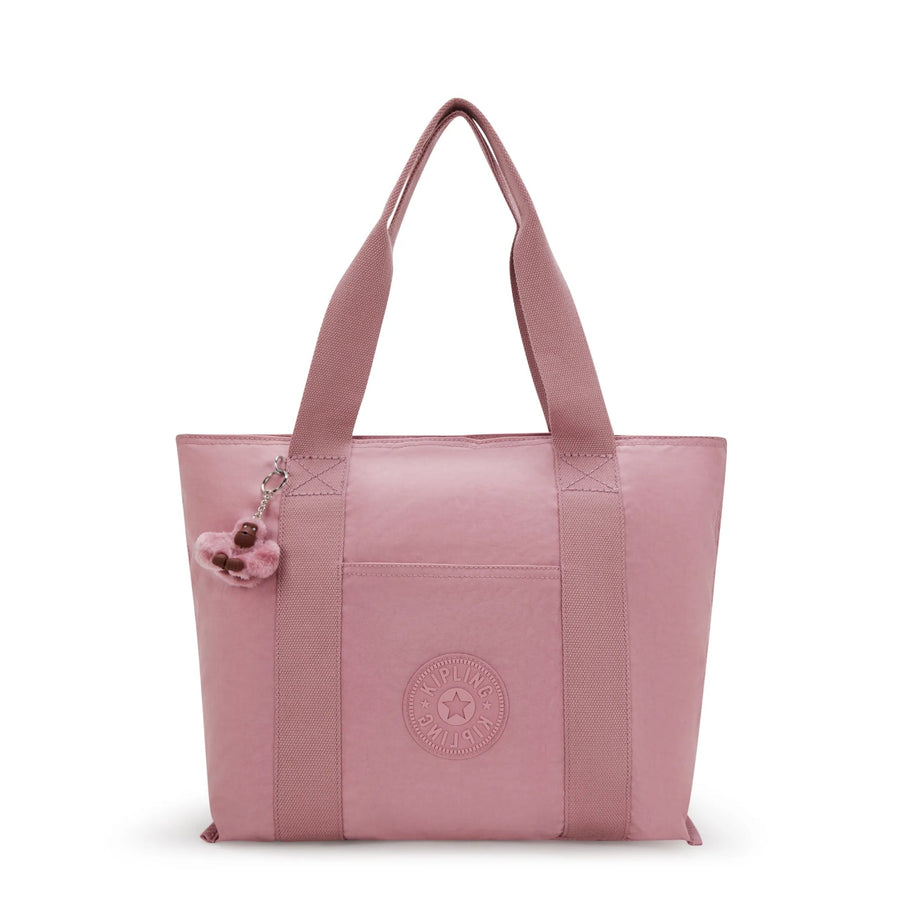 Kipling Era Medium Tote Bag Flouncy Pink