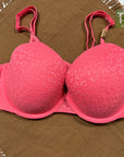 Victoria's Secret  Lace Bra  Salmon Pink 32DD