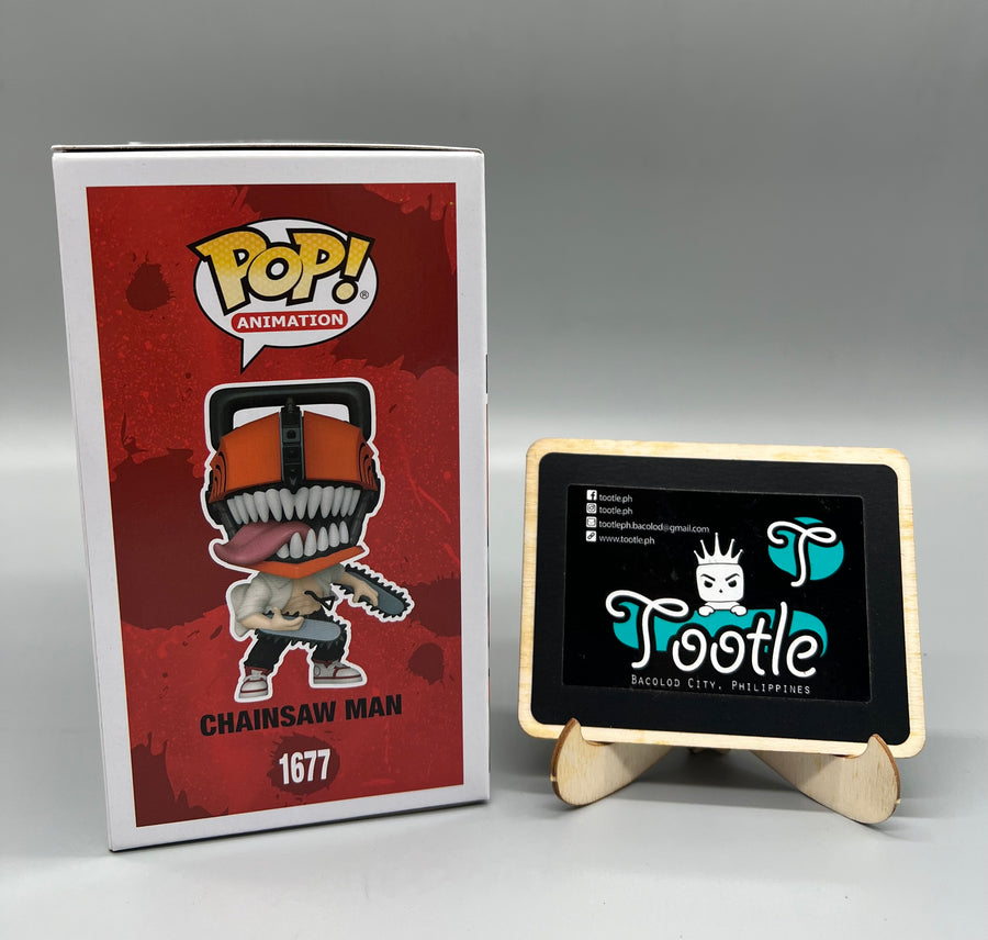 CHAINSAW MAN 1677 Chainsaw Man Funko Pop Animation Tootle ph