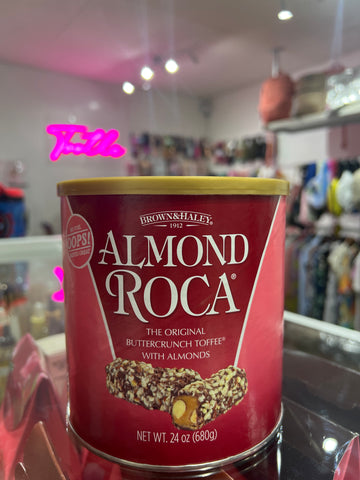 Almond Roca Toffee with Almonds in can 680g