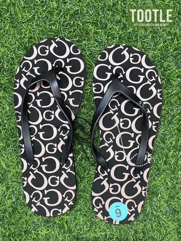 Guess Flipflop Printed Black Size 6