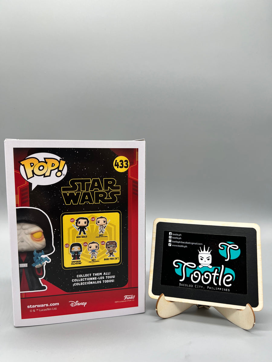 EMPEROR PALPATINE 433 StarWars Funko Pop Tootle Ph