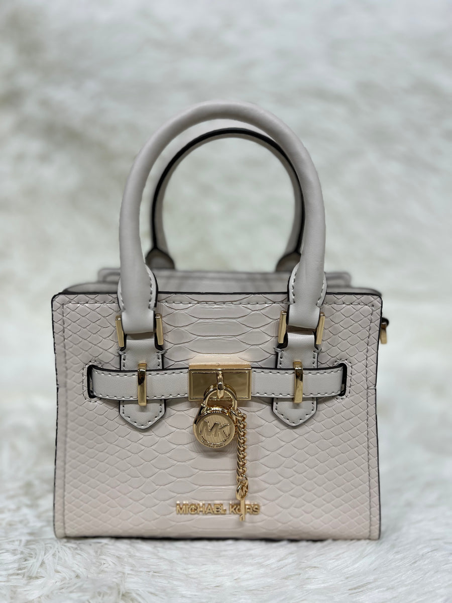 Michael Kors XS SATCHEL CROSSBODY IN WHITE