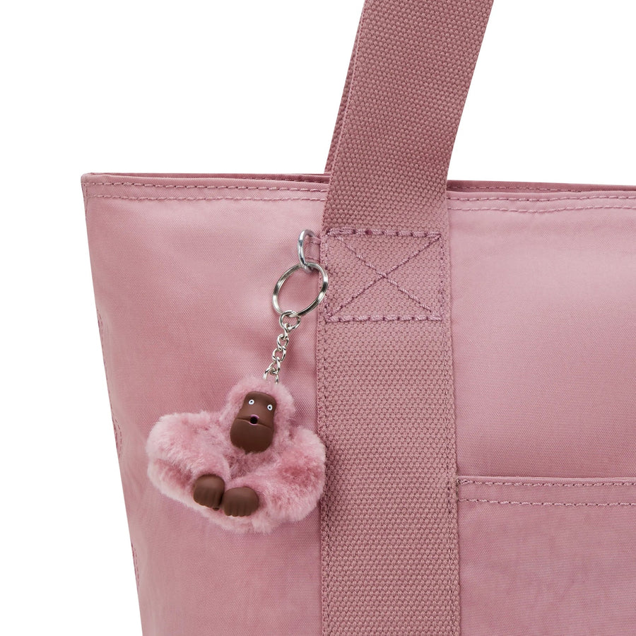 Kipling Era Medium Tote Bag Flouncy Pink