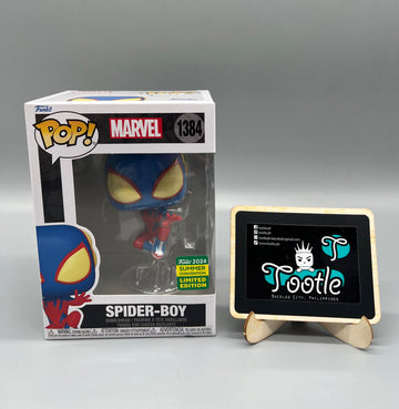 SPIDER-BOY 1384 Funko 2024 Summer Convention LE MARVEL Funko Pop Tootle Ph