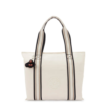 Kipling Era Medium Tote Bag Light Sand PR