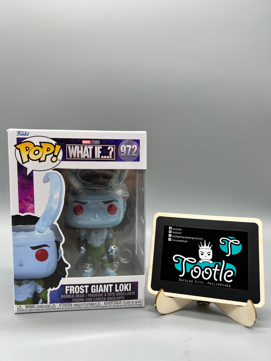 FROST GIANT LOKI 972 Marvel Studios WHAT IF...? Funko Pop Tootle ph