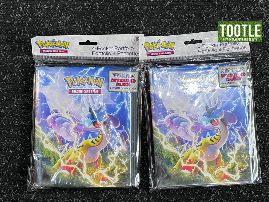 Pokemon Trading Card Game 4 Pocket Portfolio 4 Pochettes