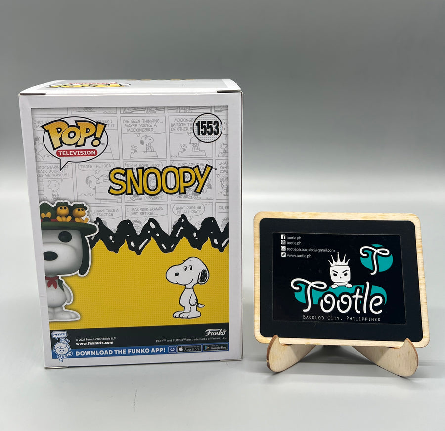 SNOOPY with Beagle Scouts 1553 2024 Summer Convention Limited Edition Funko Pop TV Tootle Ph